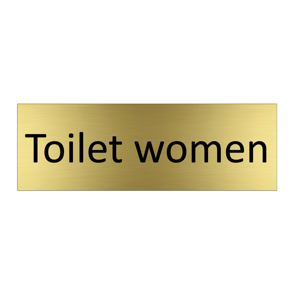 Toilet women