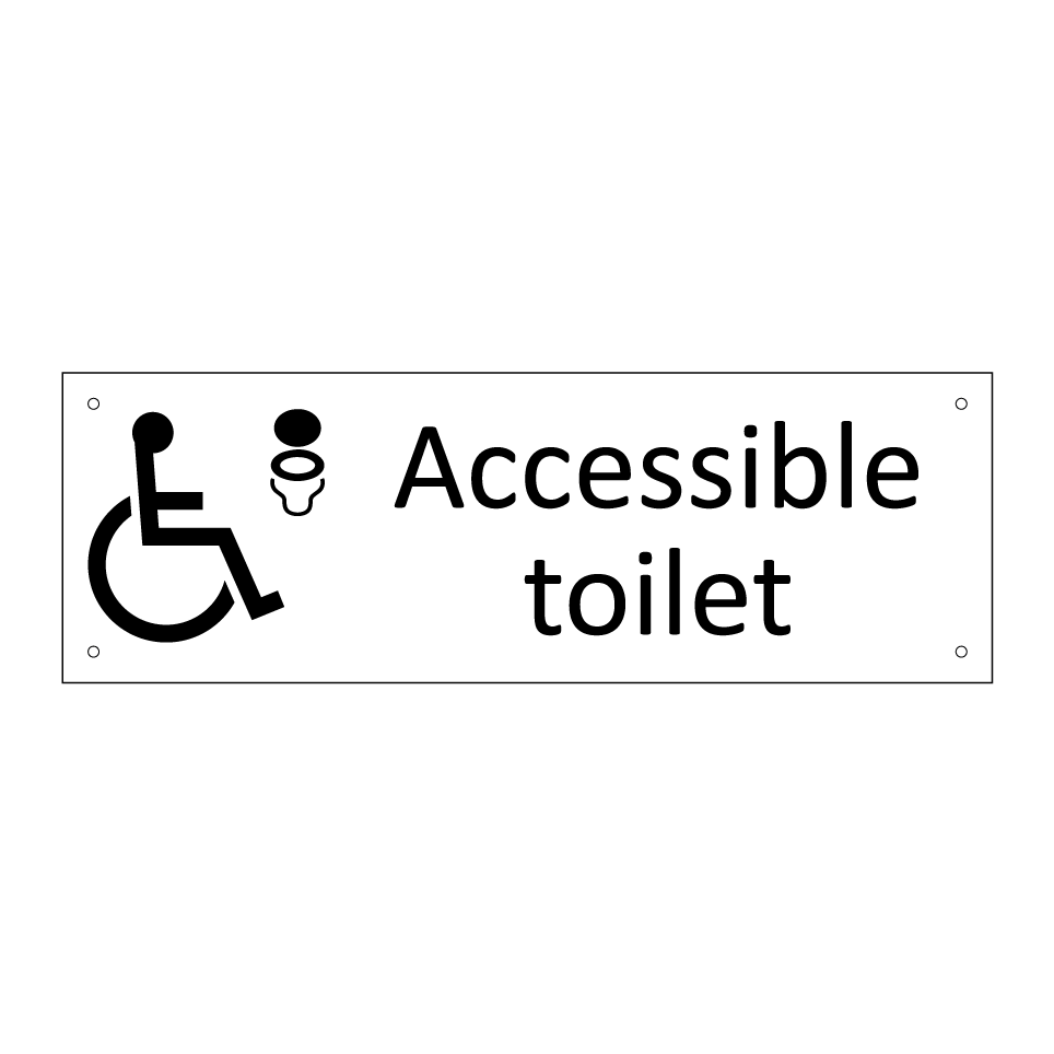 Accessible toilet