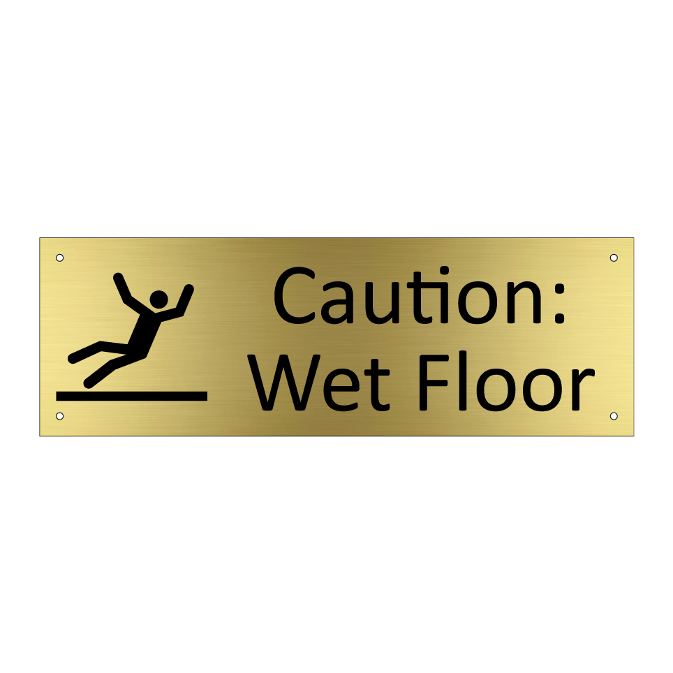 Caution: Wet Floor