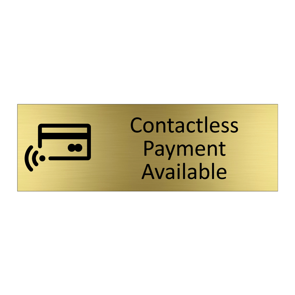 Contactless Payment Available