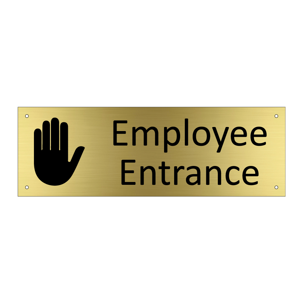 Employee Entrance