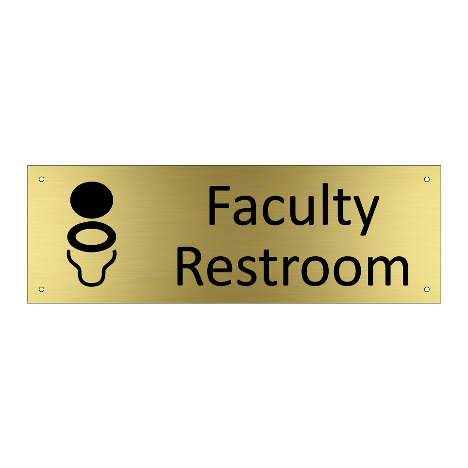 Faculty Restroom