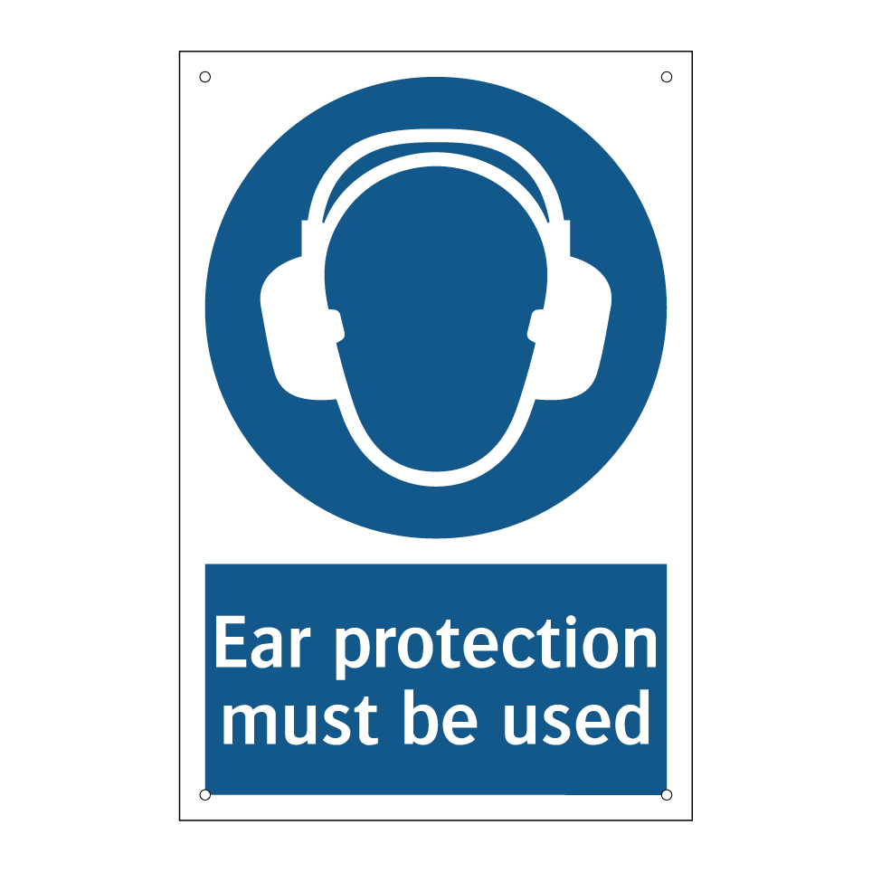 Ear protection must be used