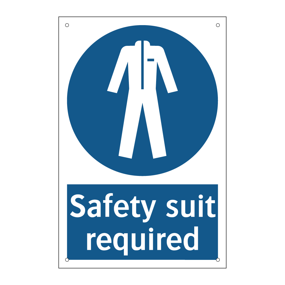 Safety suit required