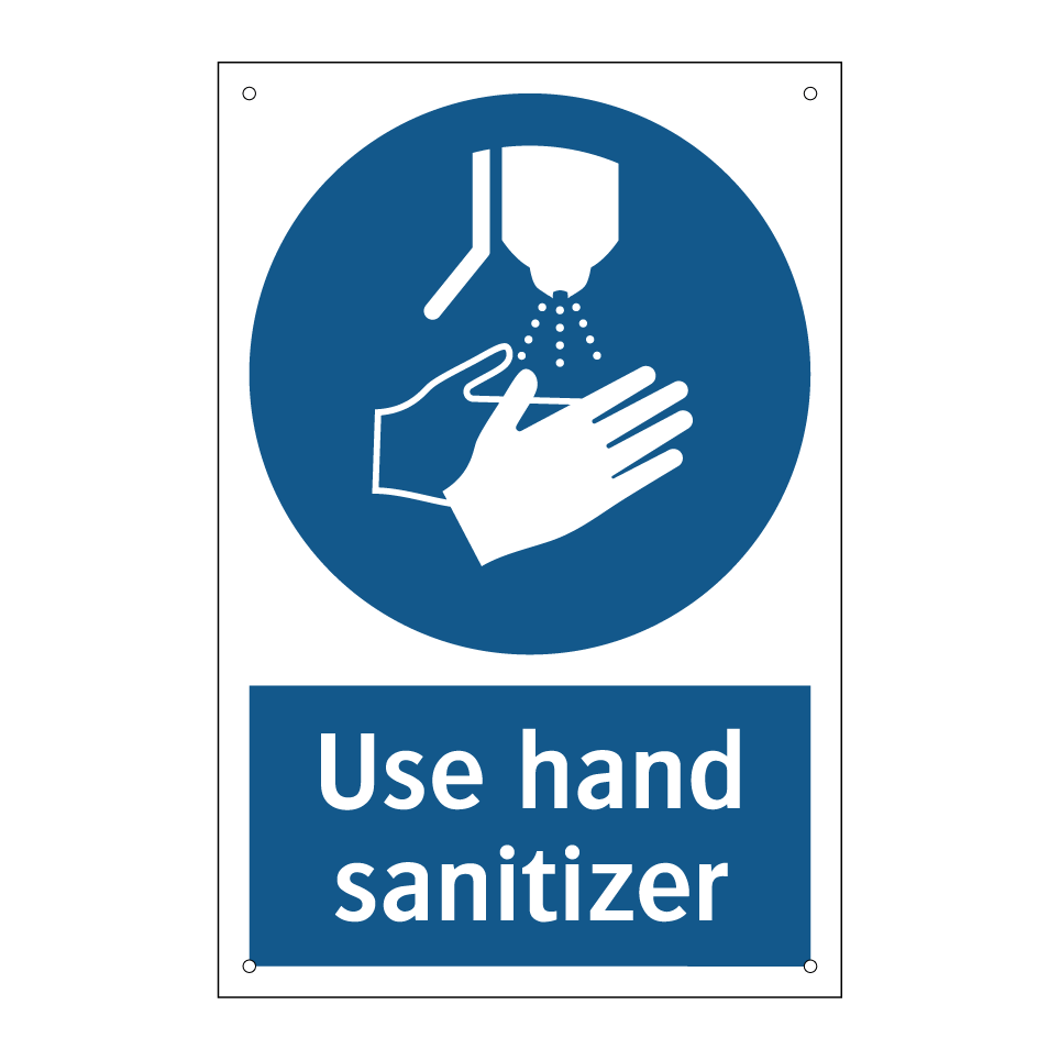 Use hand sanitizer