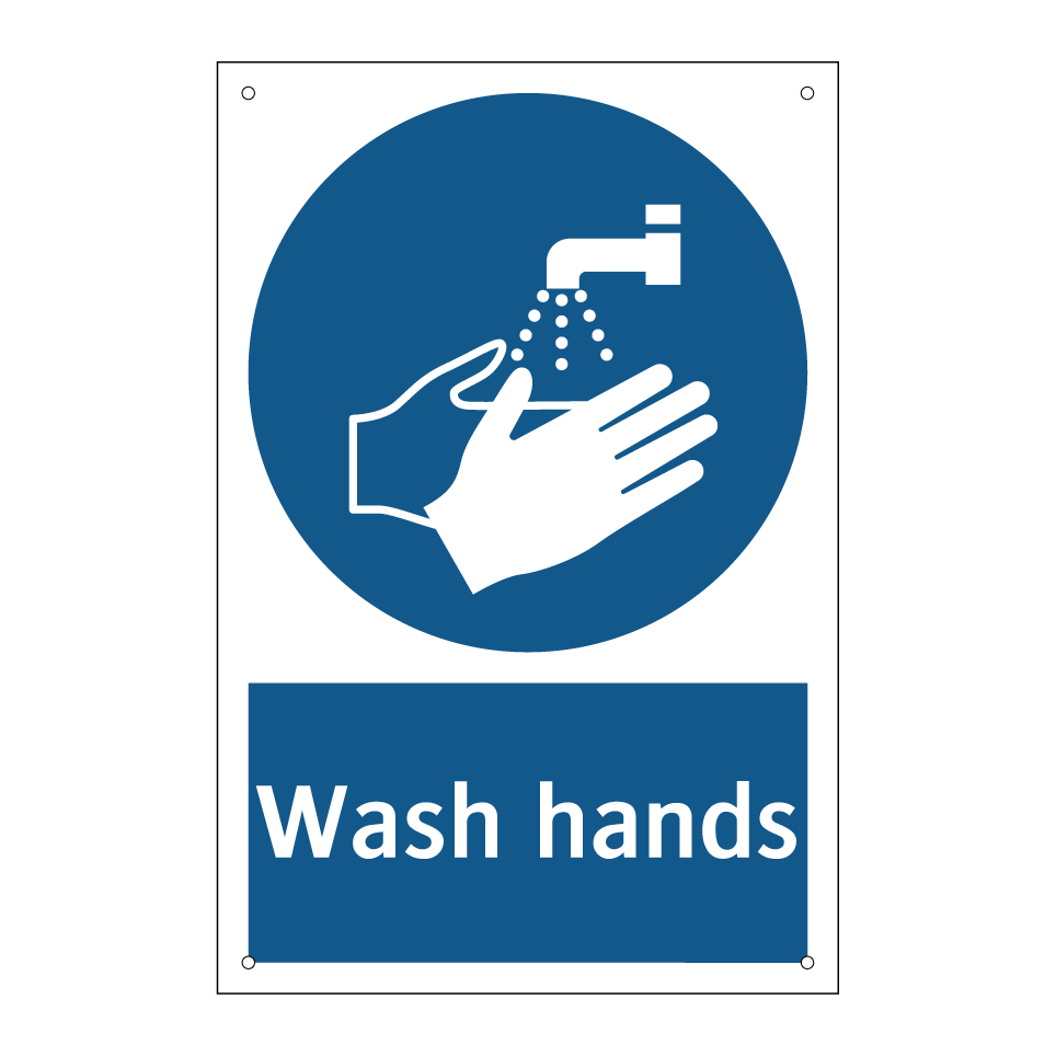Wash hands