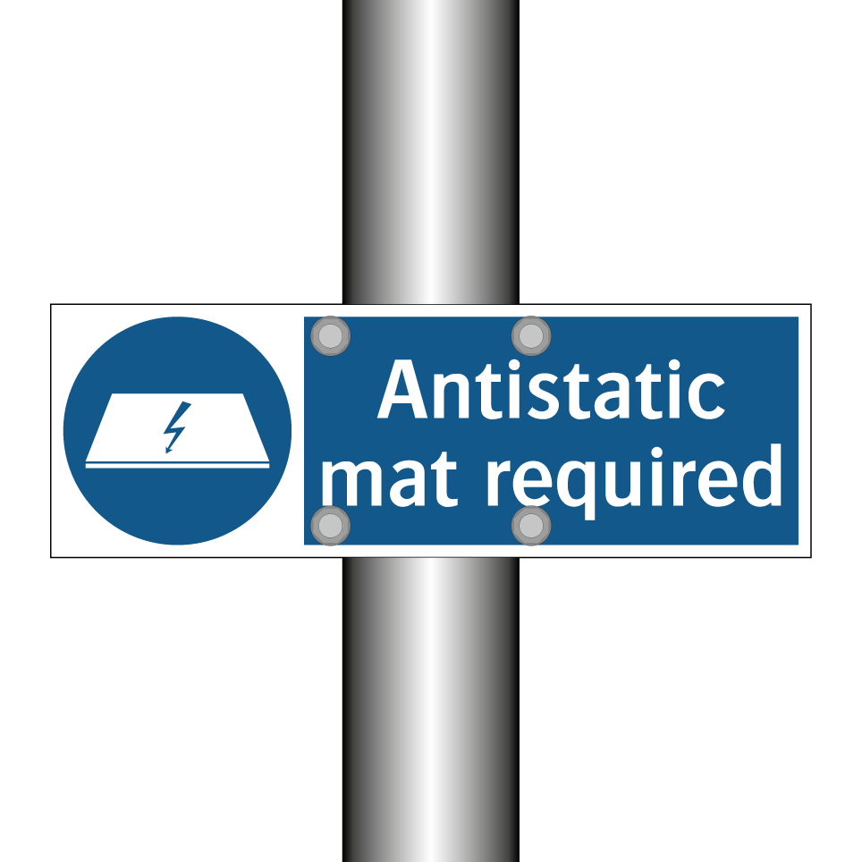 Antistatic mat required