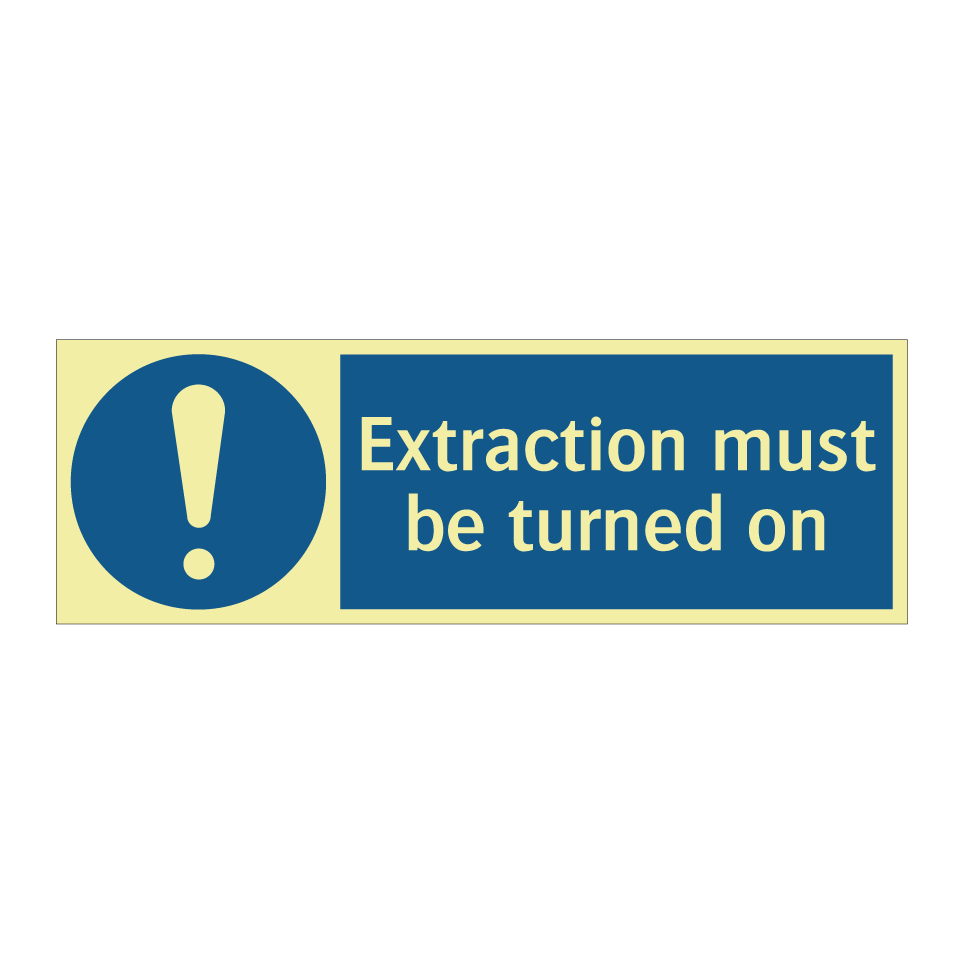 Extraction must be turned on