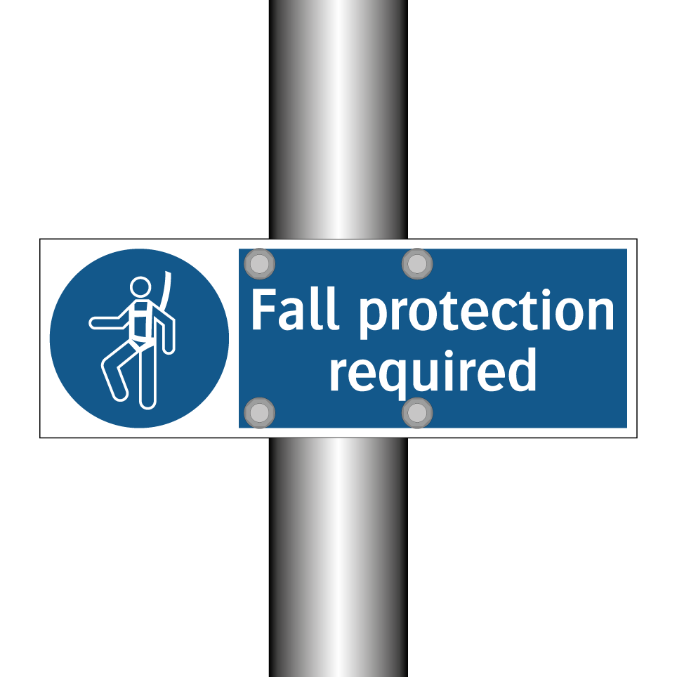 Fall protection required
