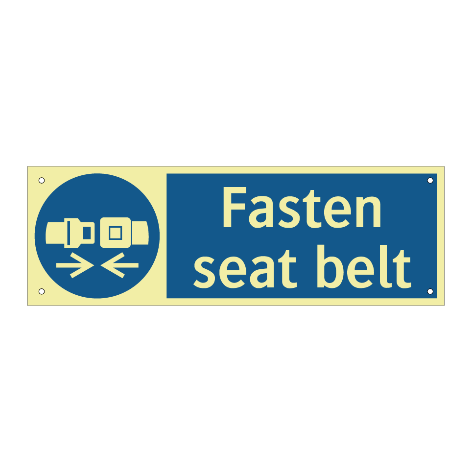 Fasten seat belt