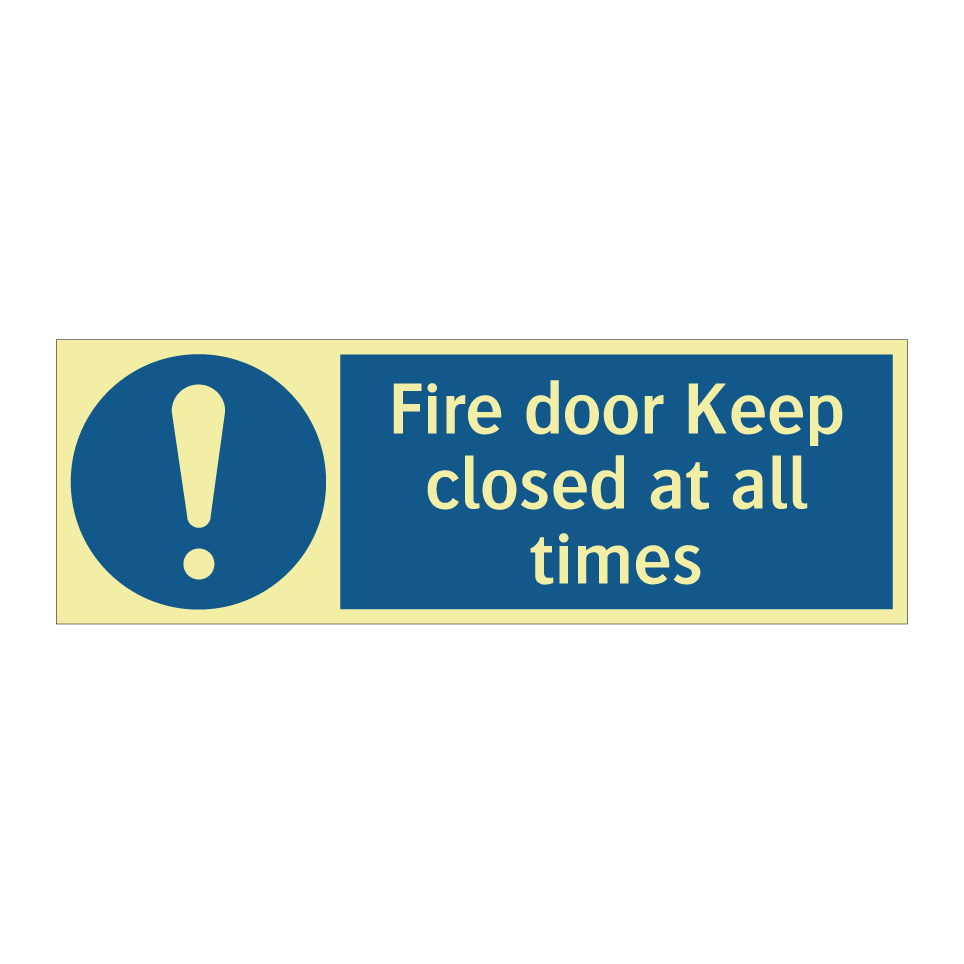 Fire door Keep closed at all times