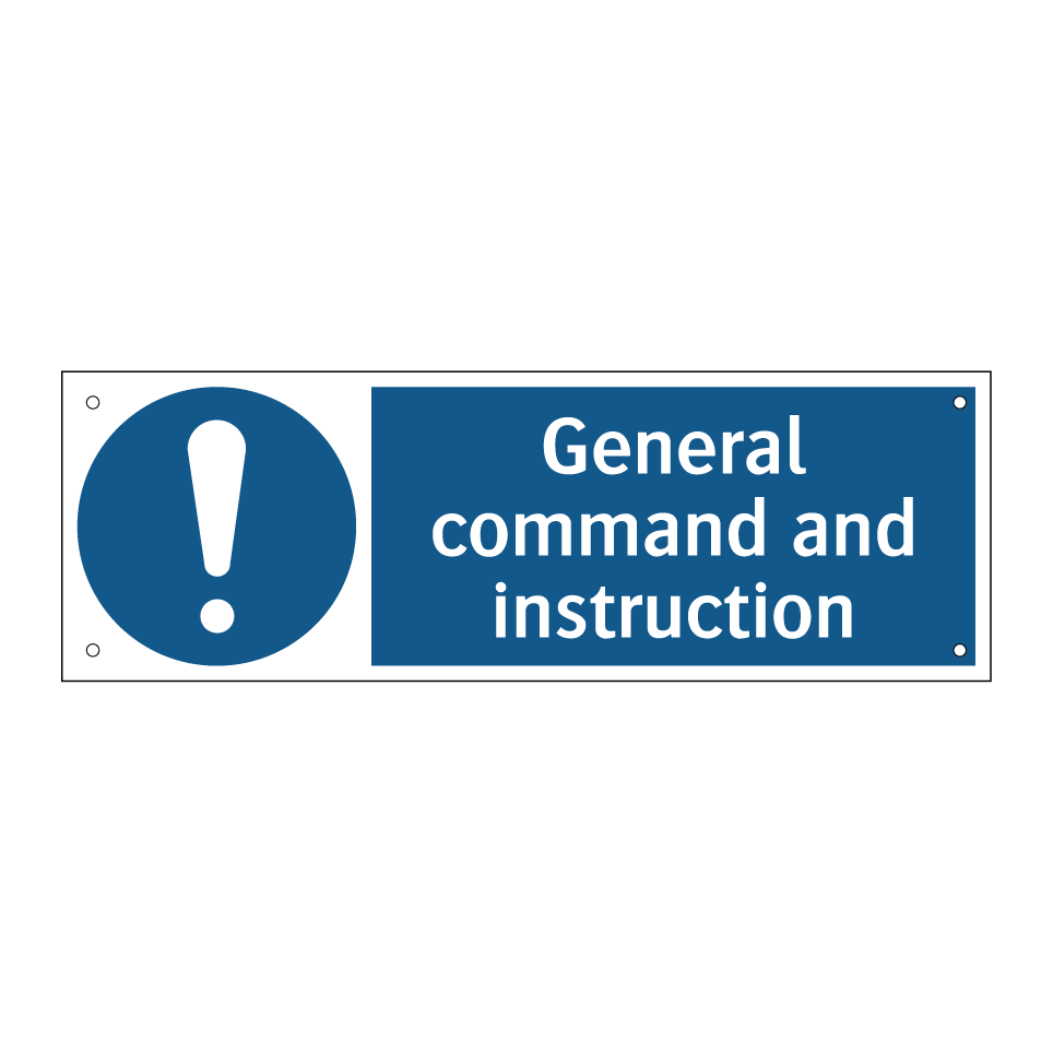 General command and instruction