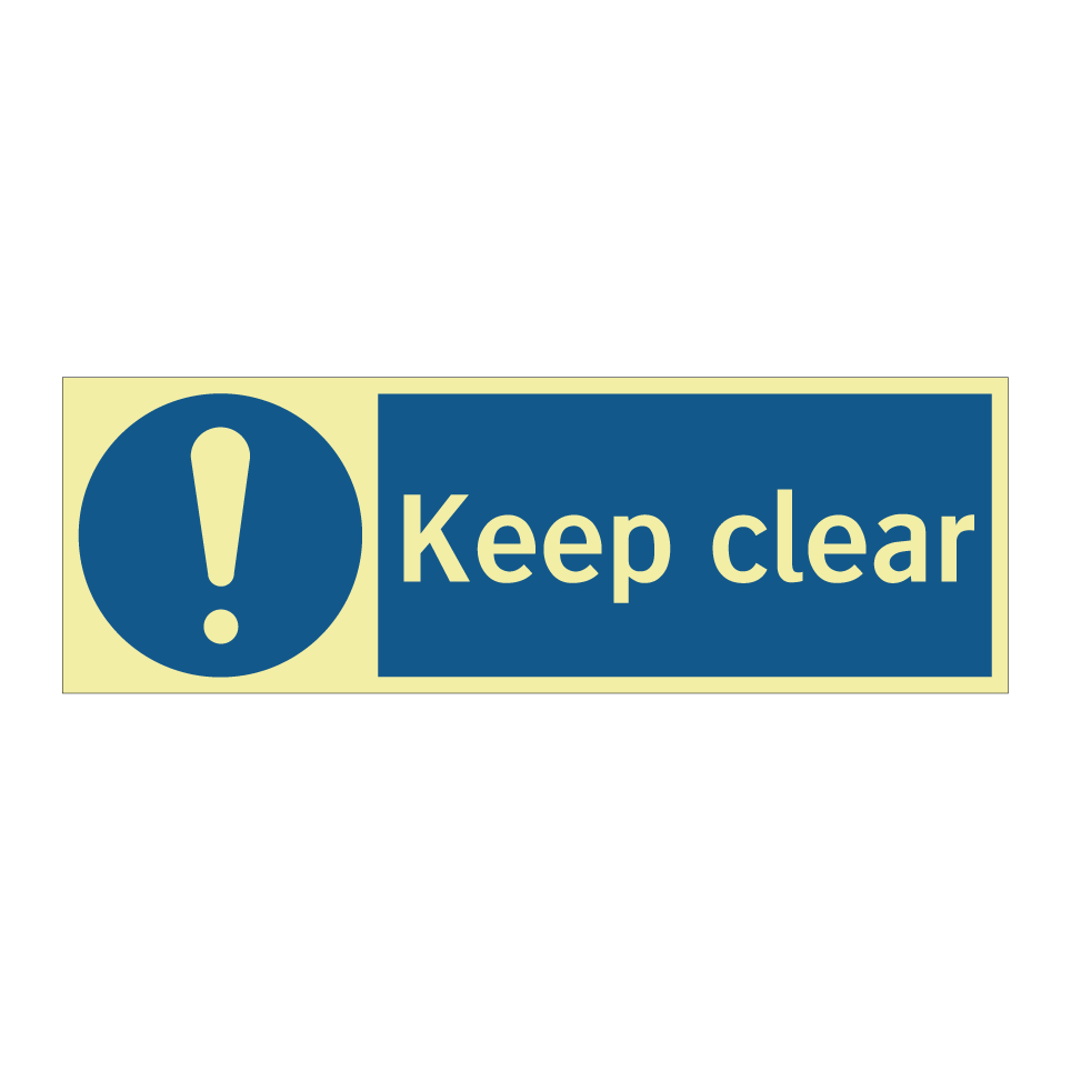 Keep clear