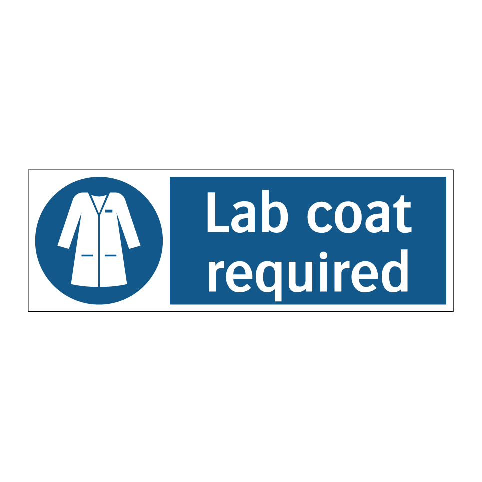 Lab coat required