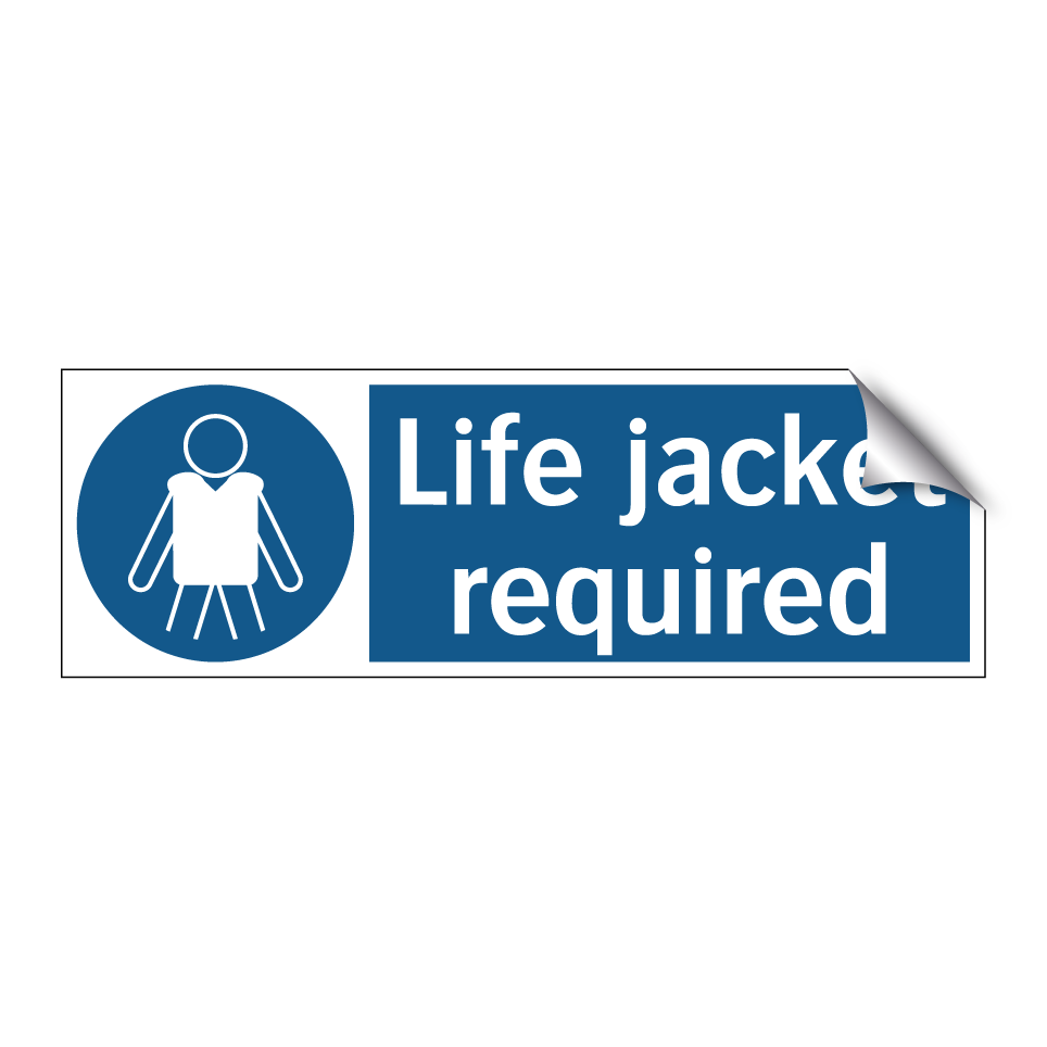 Life jacket required