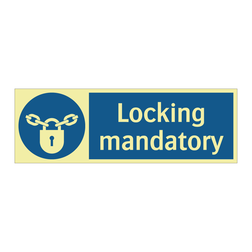 Locking mandatory