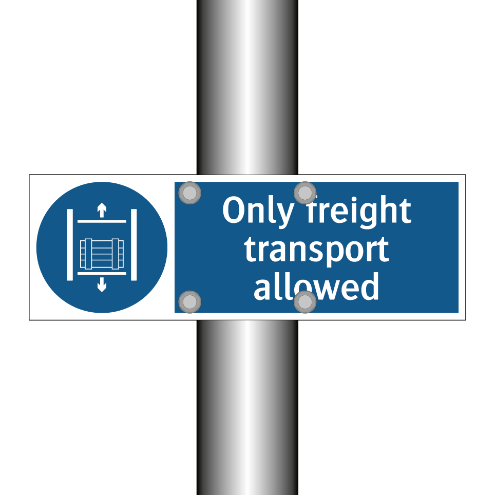 Only freight transport allowed