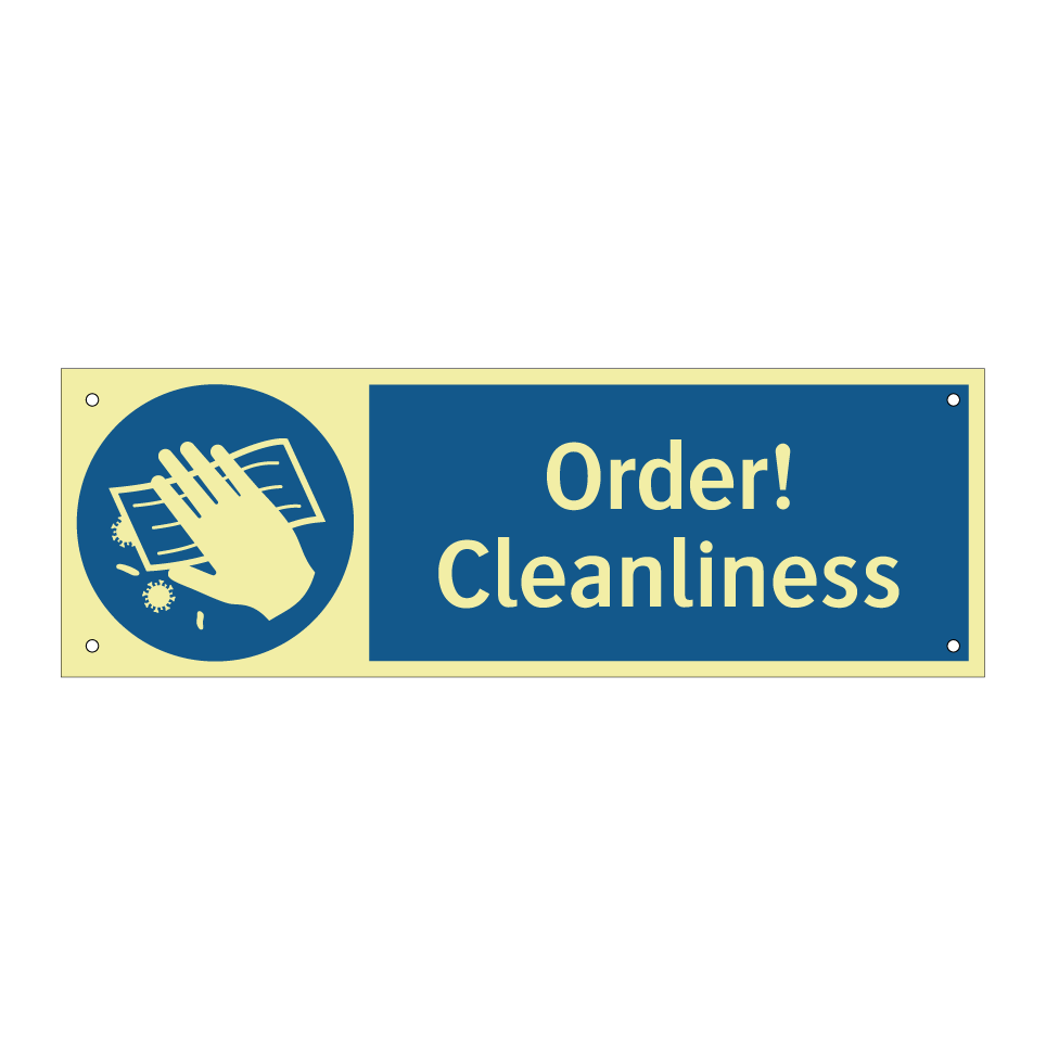 Order! Cleanliness