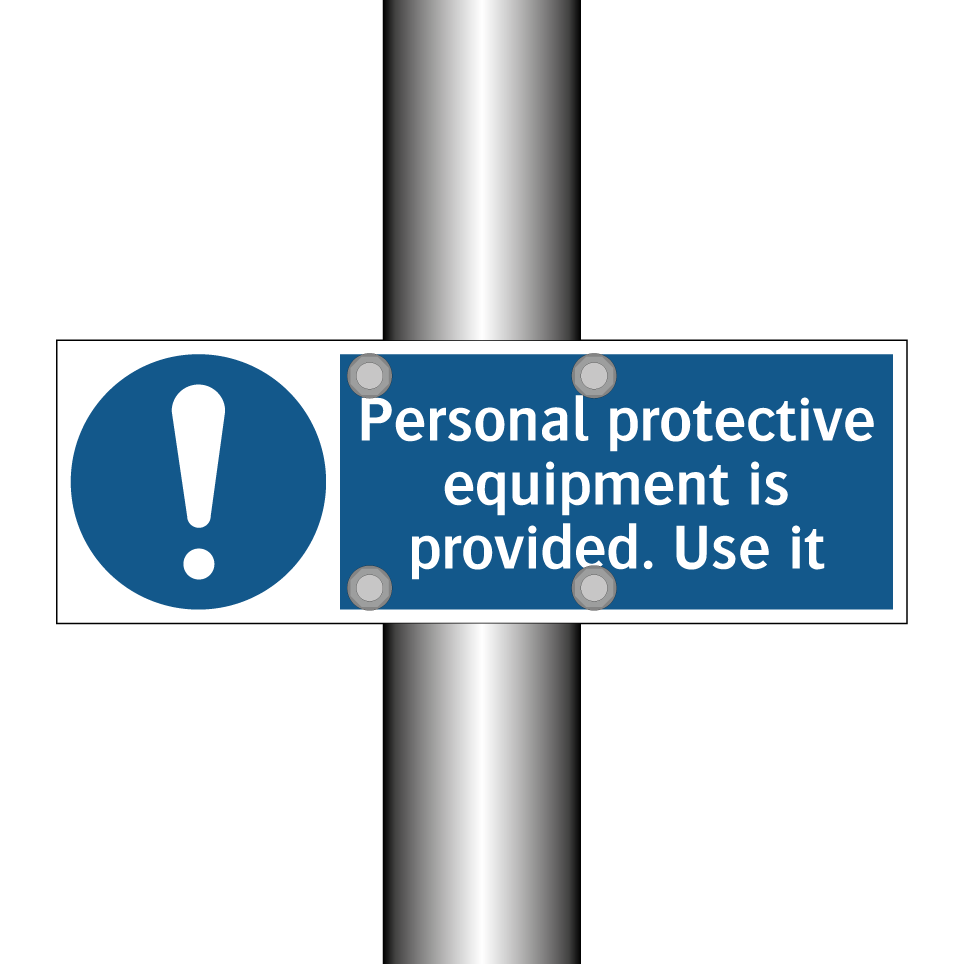 Personal protective equipment is provided. Use it