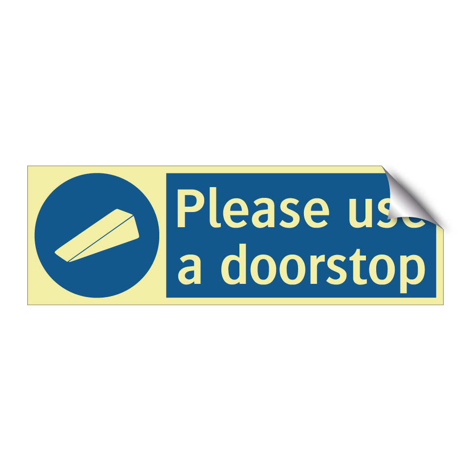 Please use a doorstop