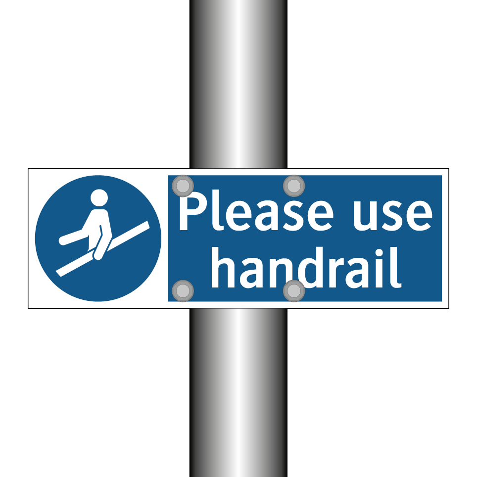 Please use handrail
