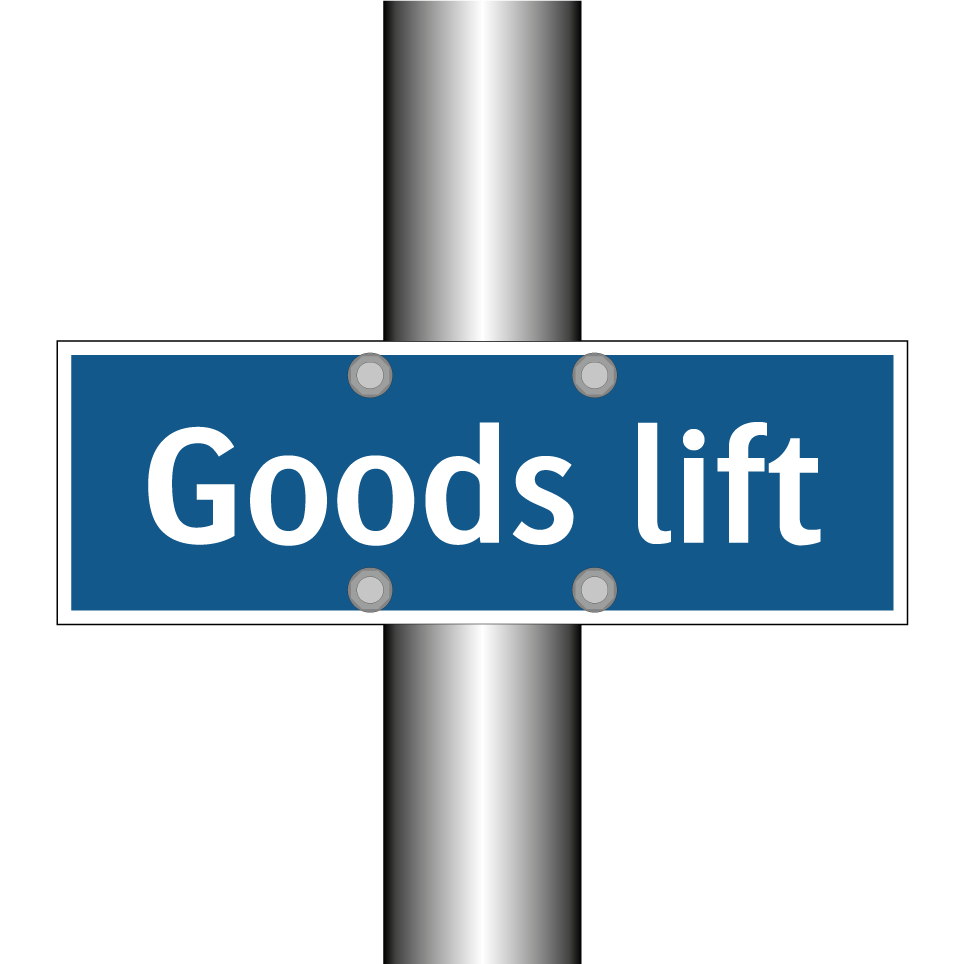 Goods lift