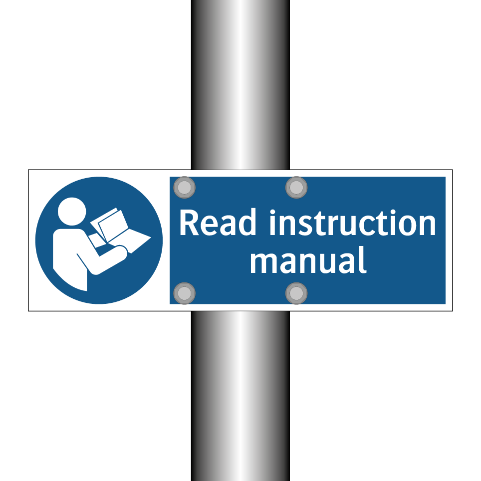 Read instruction manual