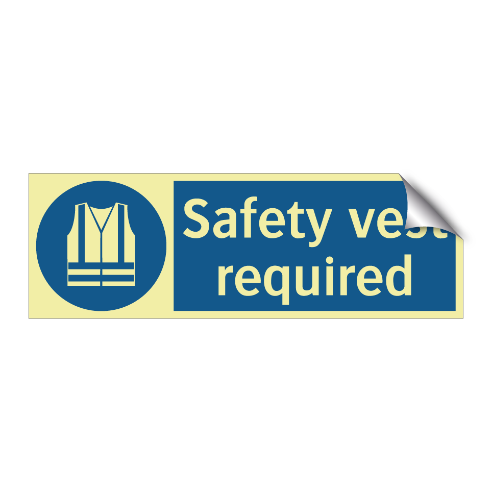 Safety vest required