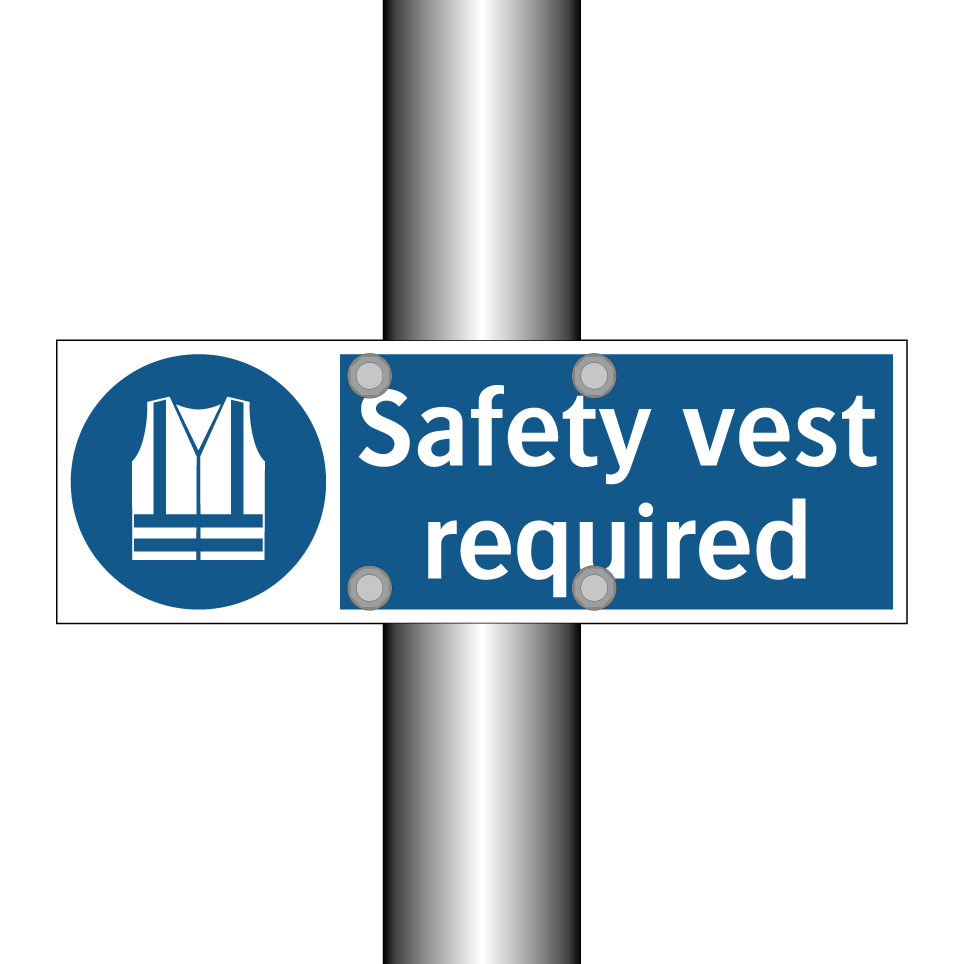 Safety vest required