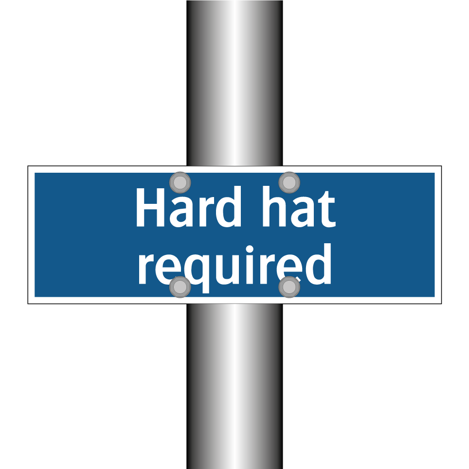 Hard hat required