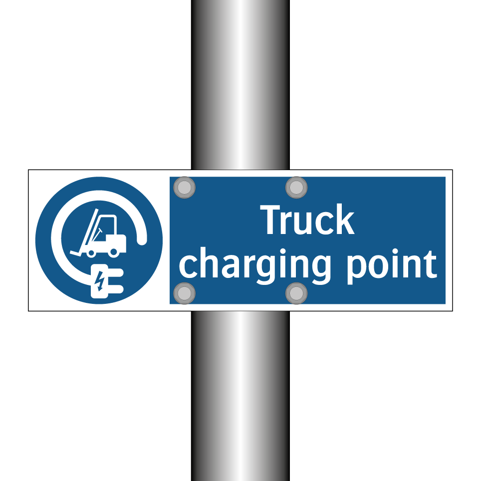 Truck charging point