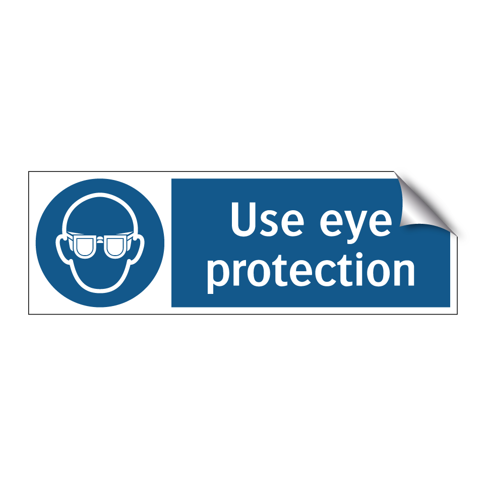 Use eye protection