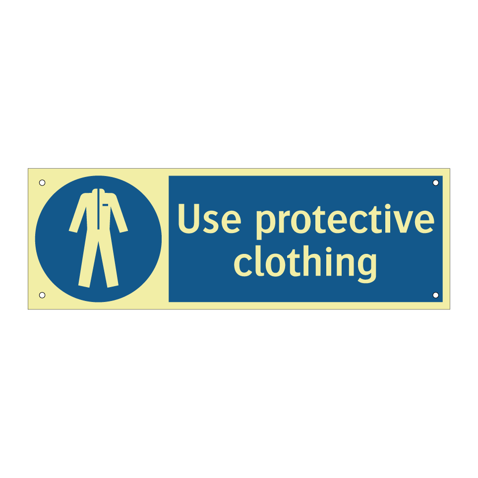 Use protective clothing