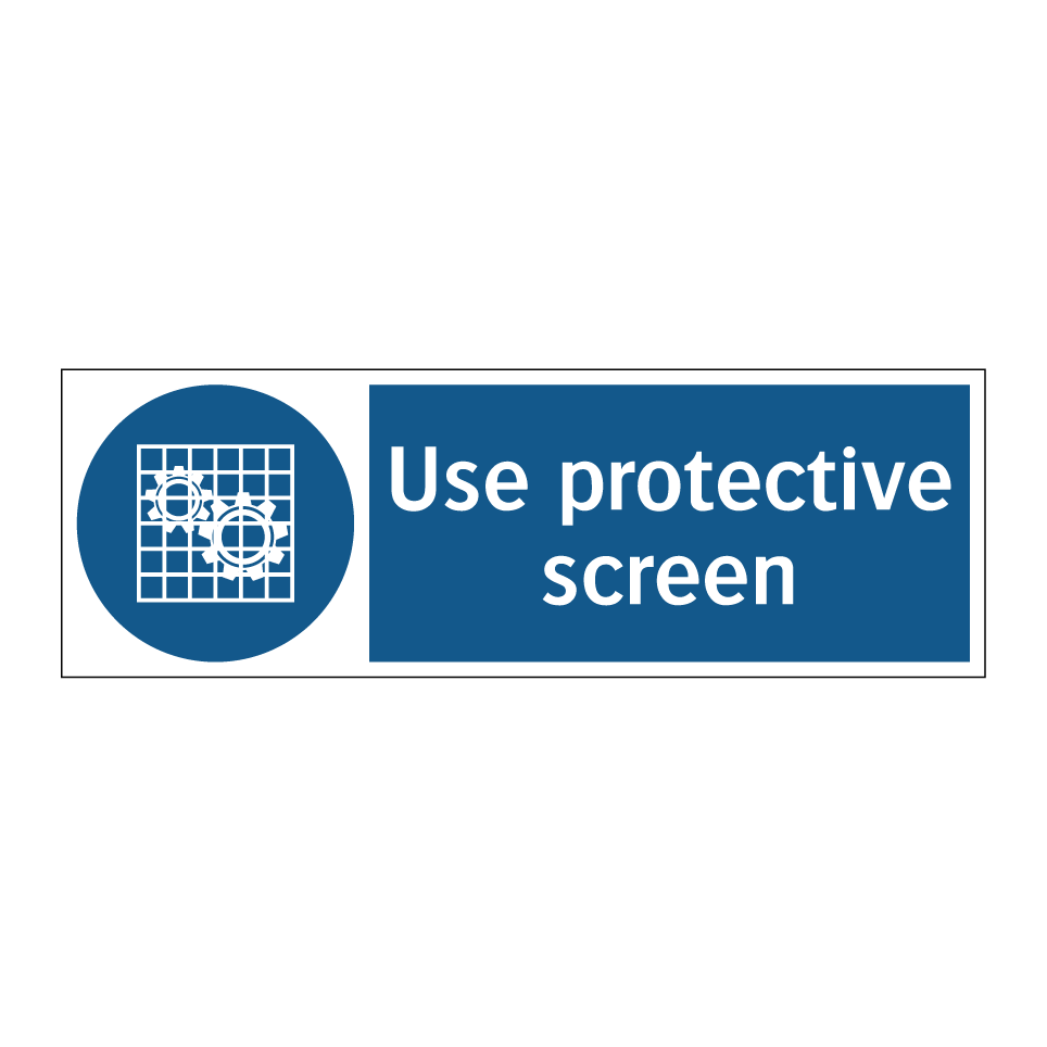 Use protective screen