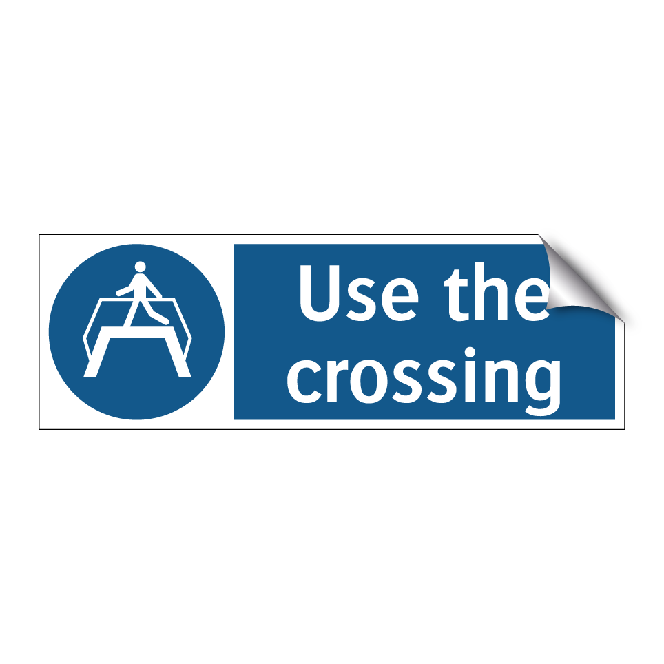 Use the crossing