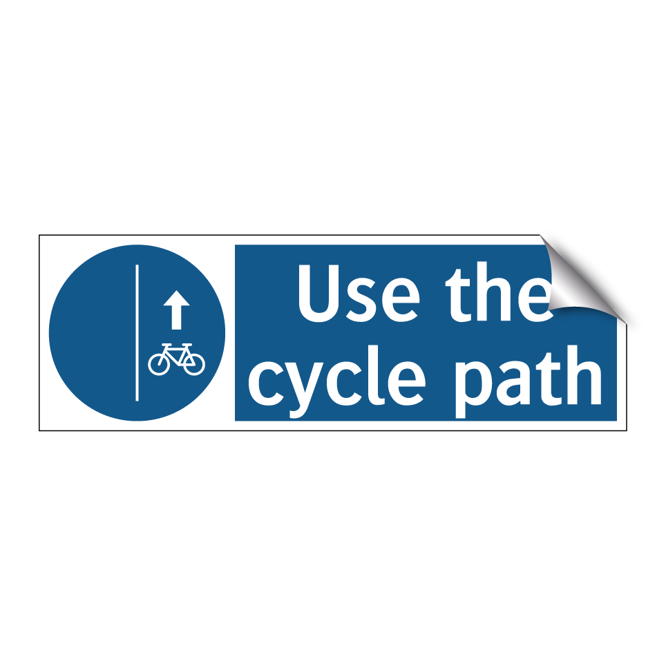 Use the cycle path
