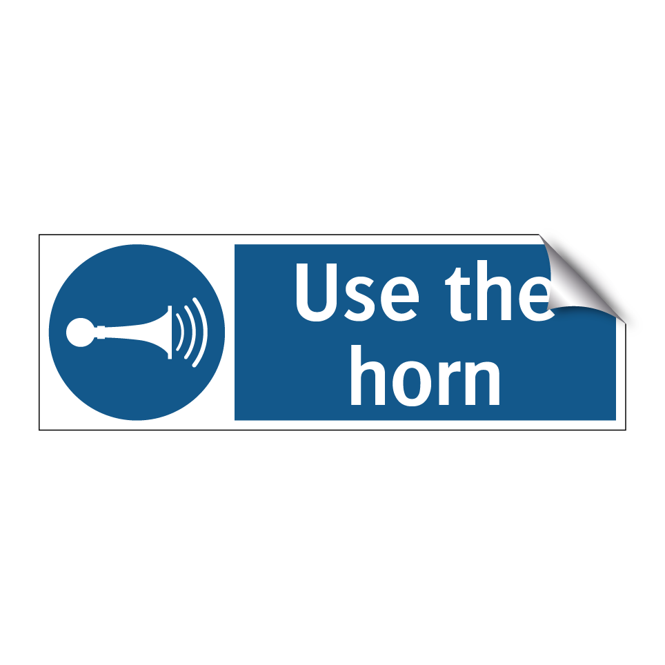 Use the horn