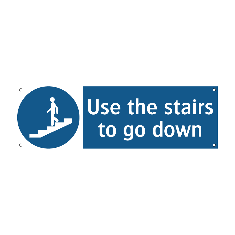 Use the stairs to go down