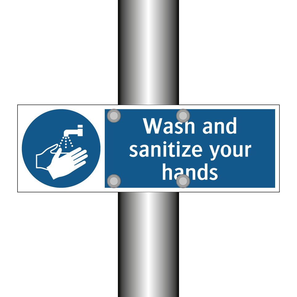 Wash and sanitize your hands