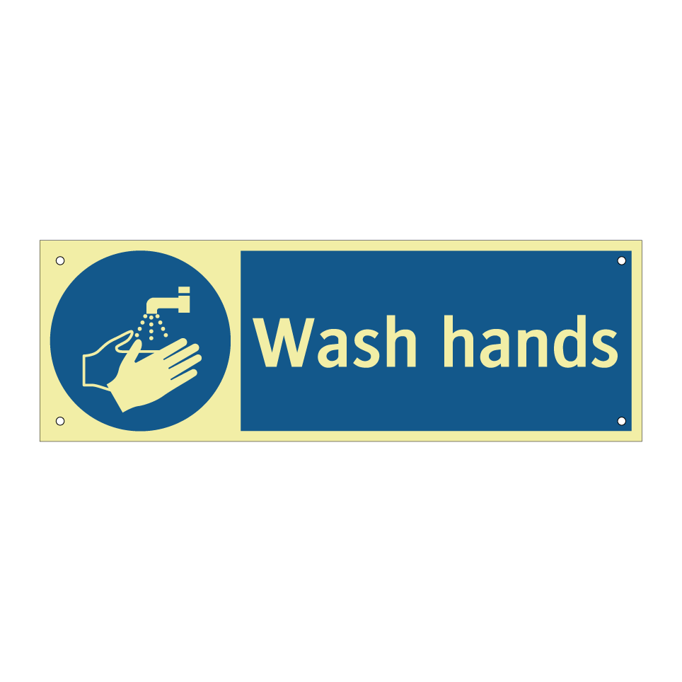 Wash hands