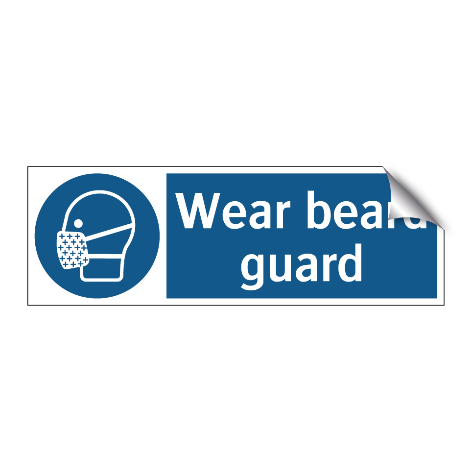 Wear beard guard