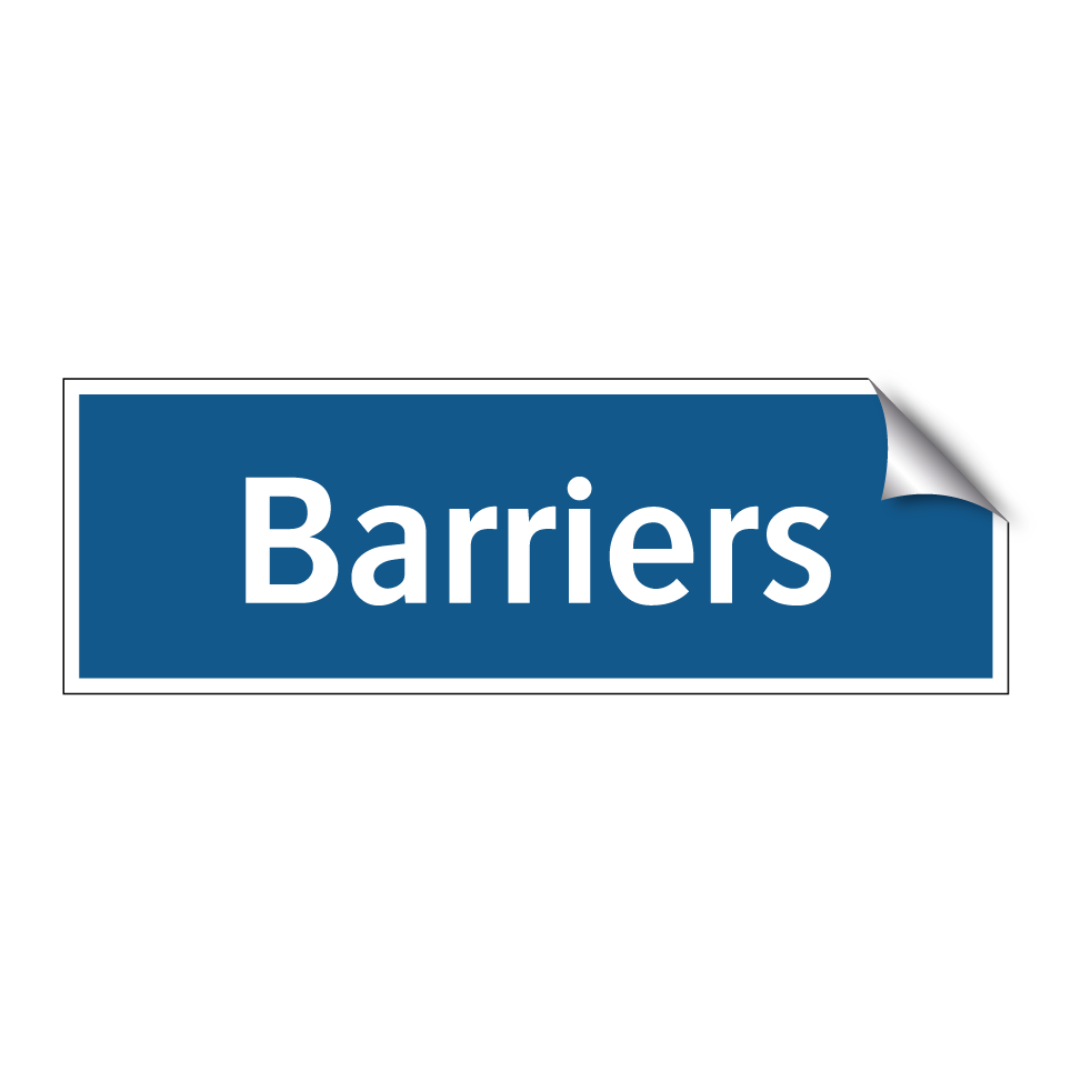 Barriers