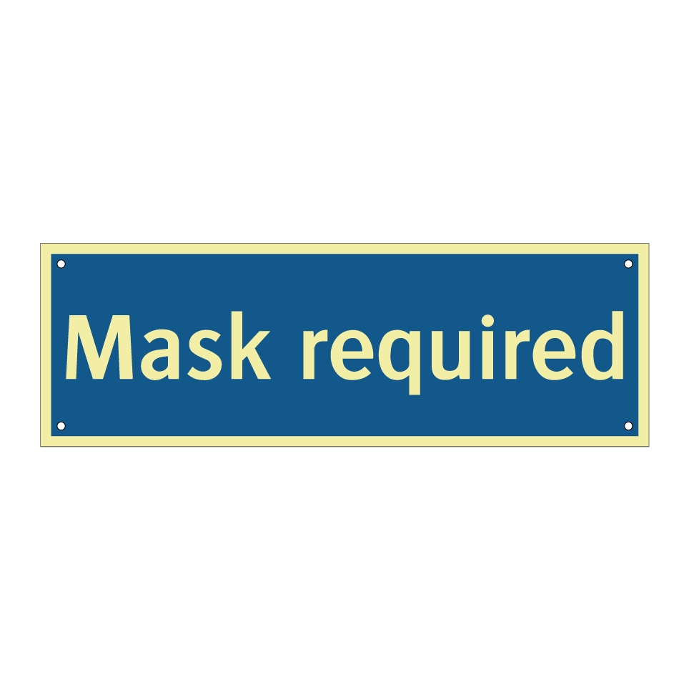 Mask required