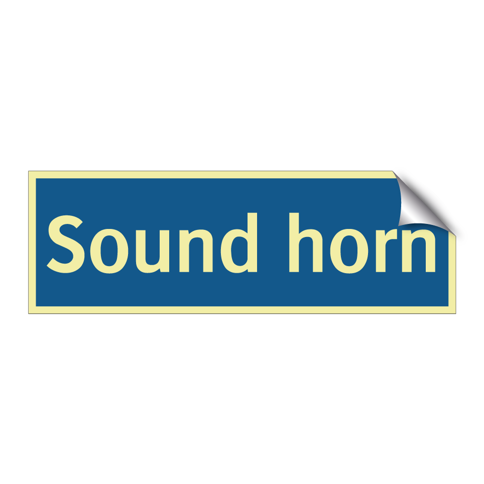 Sound horn