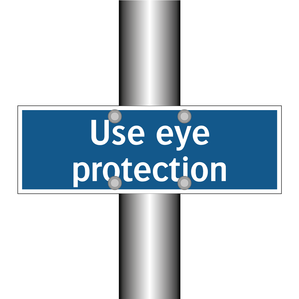 Use eye protection