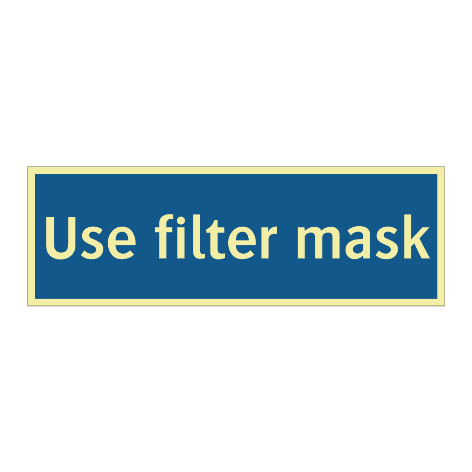 Use filter mask