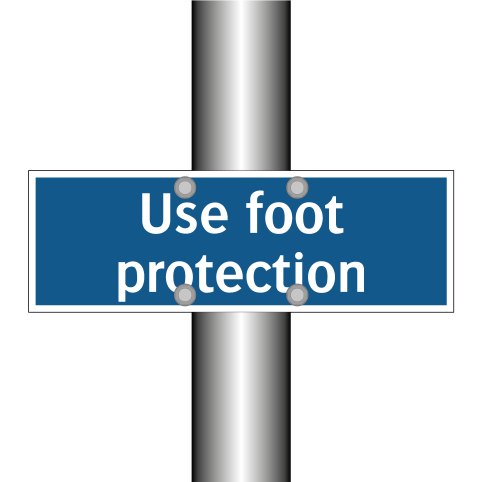 Use foot protection
