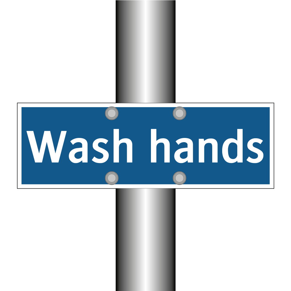 Wash hands