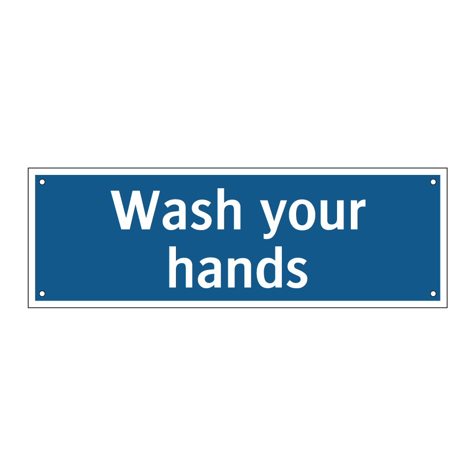 Wash your hands