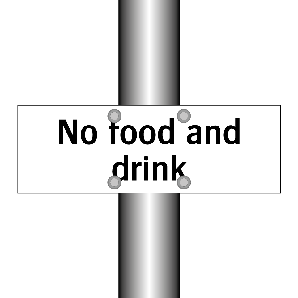 No food and drink
